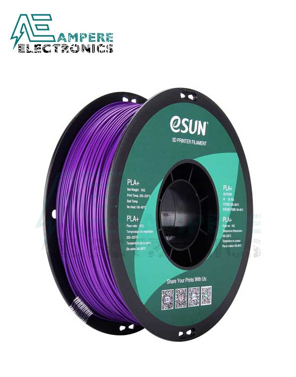 eSUN Purple Color 3d Printer Filament PLA+ 1.75mm - 1kg/Roll