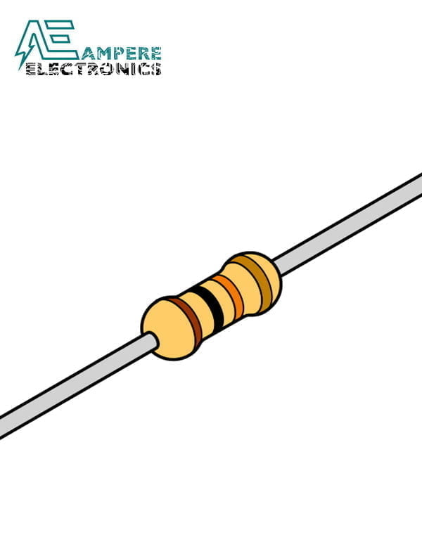 Carbon Resistor 9.1 Ohm 1/4W – 10x Resistors