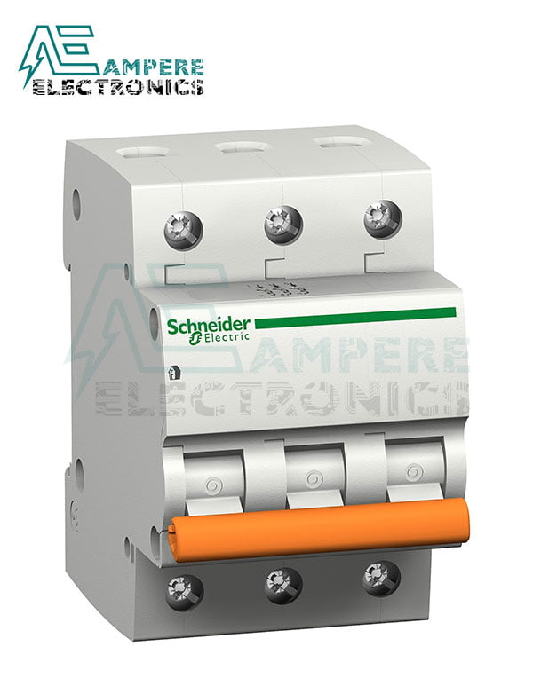 11055 Domae Miniature Circuit Breaker - 3P - 32A - C Curve - 4500A, Schneider Electric
