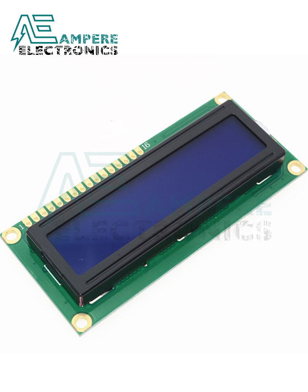 1602 LCD Display Blue Backlight – 16×2 Character