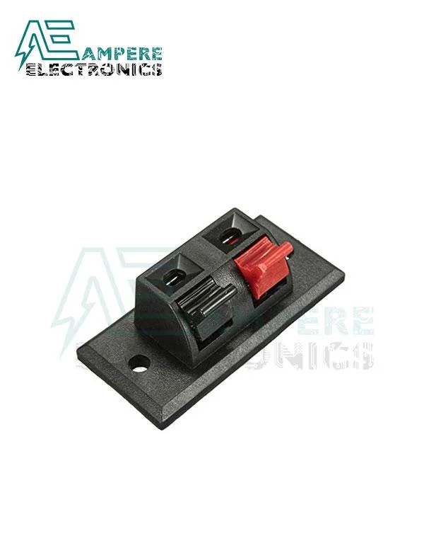 Spring Loaded Speaker Terminal - 2 Way