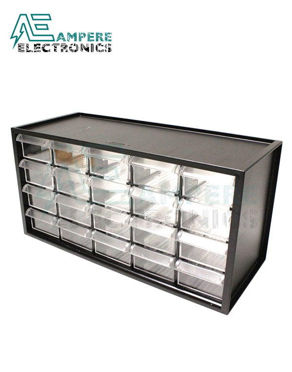 20 Clear Plastic Drawers (A9-520)