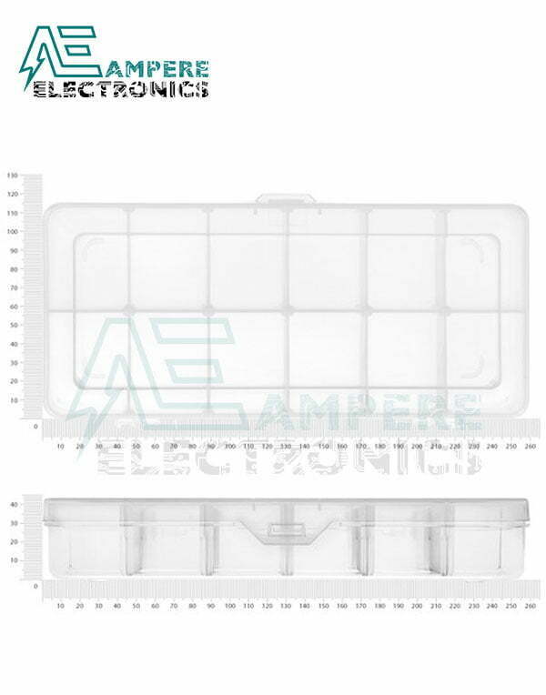 203-132F Plastic Components Box (O.D.:260x115x43.5mm)