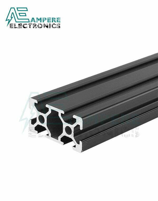 2040 V-Slot Aluminum Profile Extrusion (1M – Black Anodized)