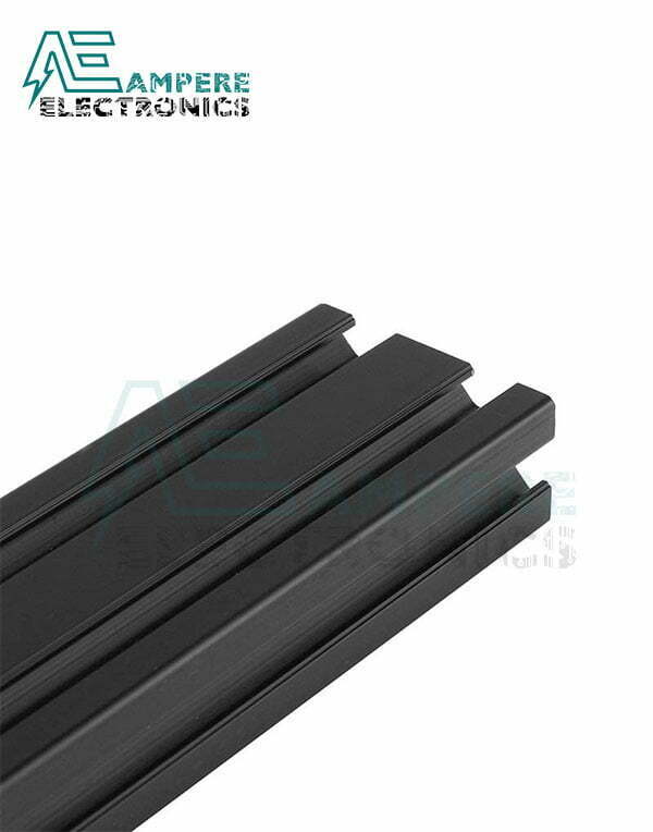 2040 V-Slot Aluminum Profile Extrusion (1M - Black Anodized)
