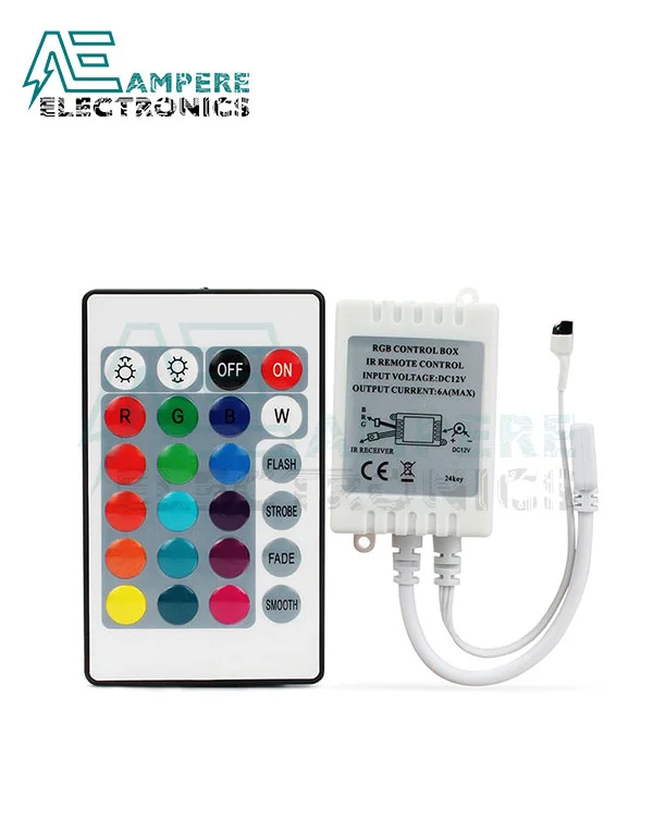 24-Key IR Remote Controller