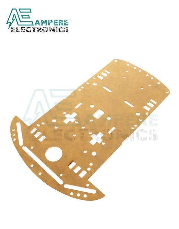 2WD Acrylic Plate Panel For Smart Car Chassis