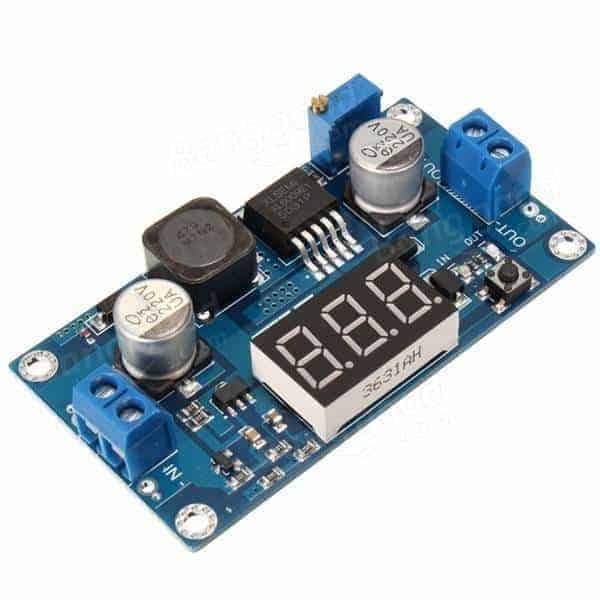 XL6009 4A DC-DC Adjustable Step-up Power Module With LED Voltmeter