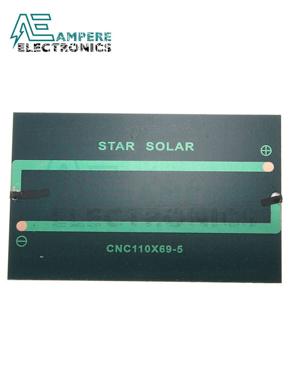 Solar Panel 2W, 5.5V, 110x135mm