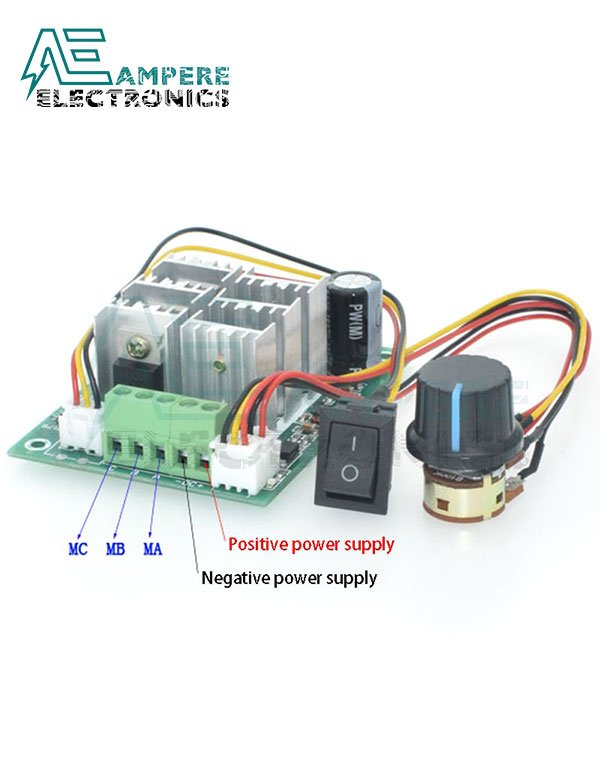 BLDC Brushless Motor Speed Controller DC 536V - 15A With Box