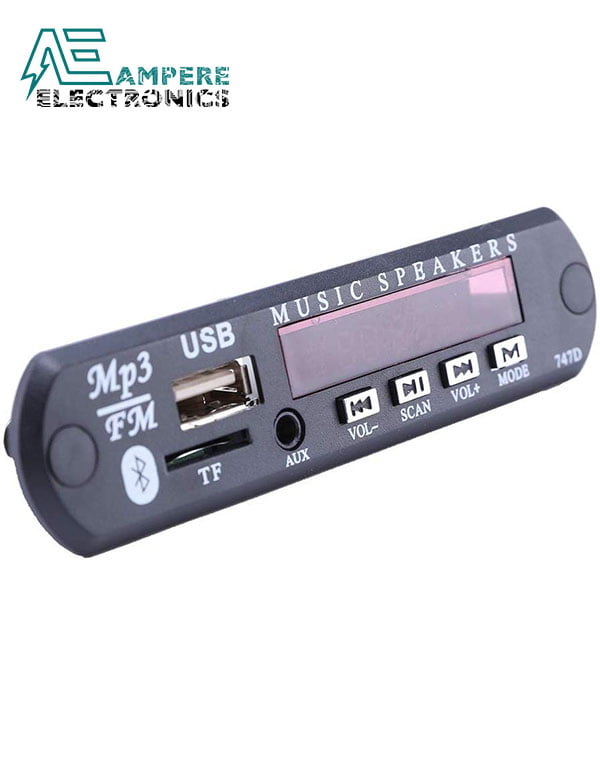 Bluetooth Usb Sd Card Fm Radio Mp3 Player Audio Module