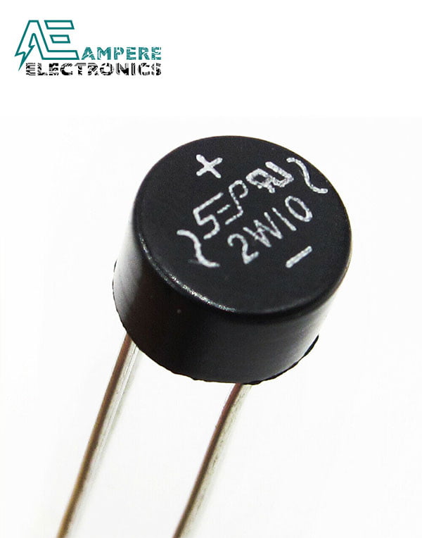 Bridge Rectifier (2A, 1000V) – Rounded