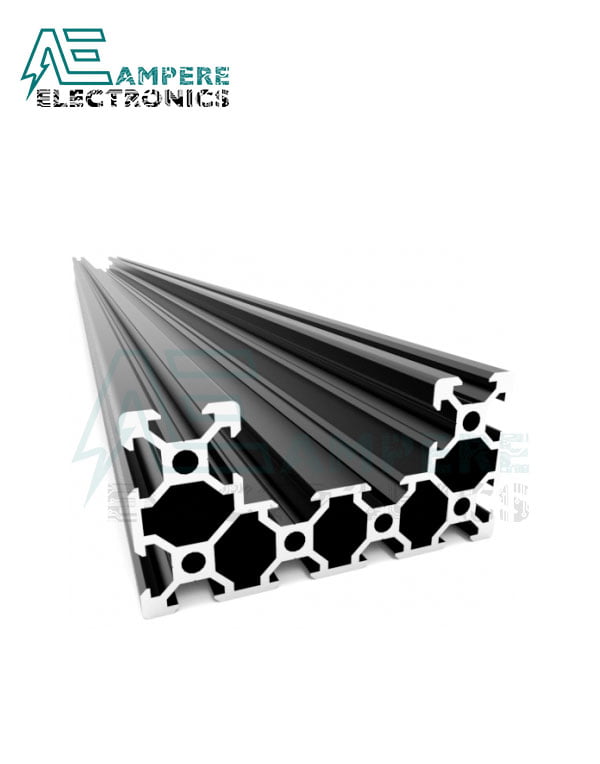 C-Beam Aluminum Linear Rail Extrusion (1M – Black Anodized)