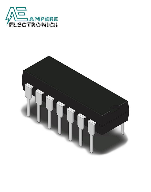 IR2112, High and Low Side MOSFET and IGBT Driver, 14-Pin, PDIP