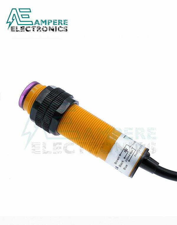 E3F-DS30C4 NPN, NO, Infrared Reflection Photoelectric Sensor 30Cm, 300mA, 6-36Vdc