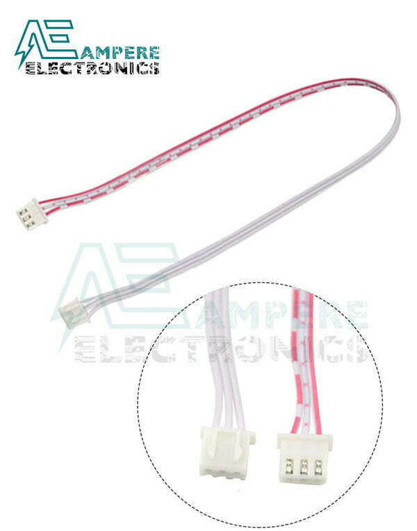 3Pin Xh2.54 JST Connector Female To Female With 300mm Wire