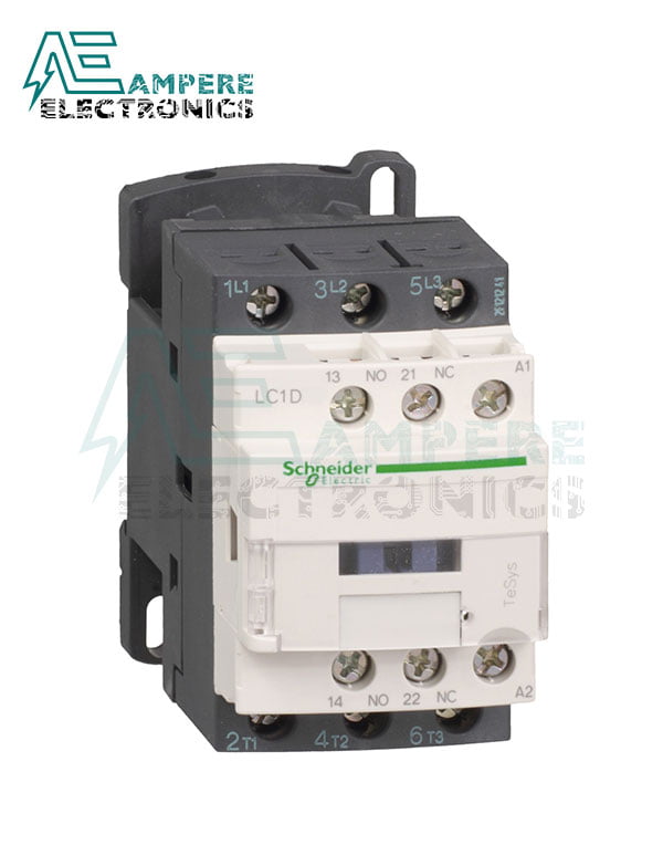LC1D09M7 - TeSys D contactor - 3P(3 NO) - AC-3 - <= 440 V 9 A - 220 V AC coil, Schneider Electric