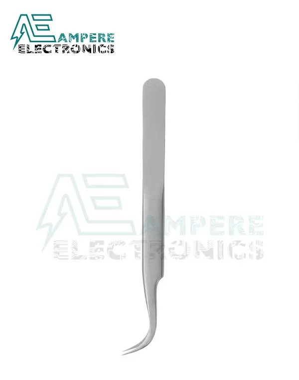 Precision Stainless Steel Tweezers Angled MR-15