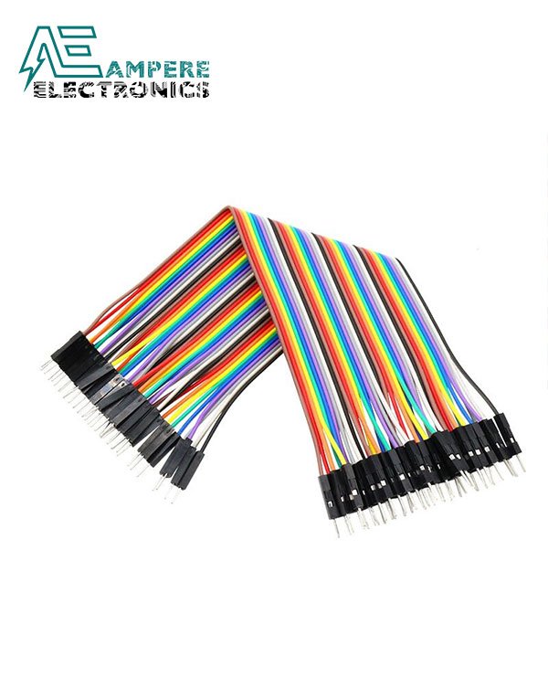 Male to Female - 20cm 10 Pin Jumper Wire Set