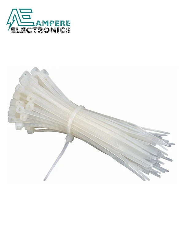 Nylon Cable Ties Pack of 100 Pcs