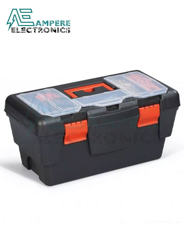 Empty Black Tools Box 13" with Hang (DY-13B)