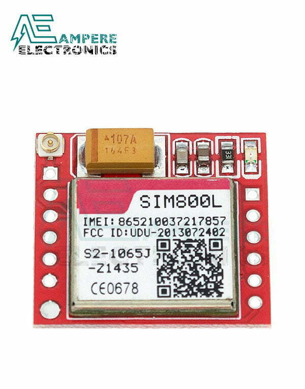 Smallest SIM800L, GPRS, GSM, Micro SIM Card Module