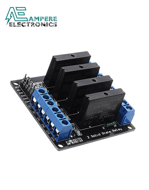 SSR Solid State Relay Module (4 Channel - 5Vdc)