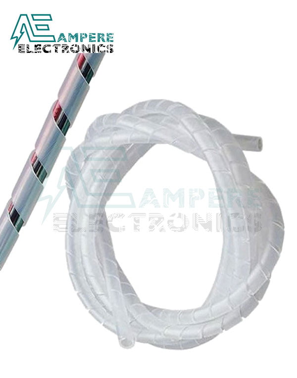 12mm Cable Spiral Wrapping - 10 Meters Roll