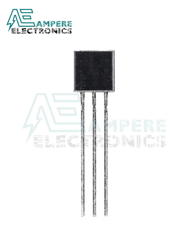 BC557 PNP Transistor, 100mA, 45V, 3-Pin TO-92