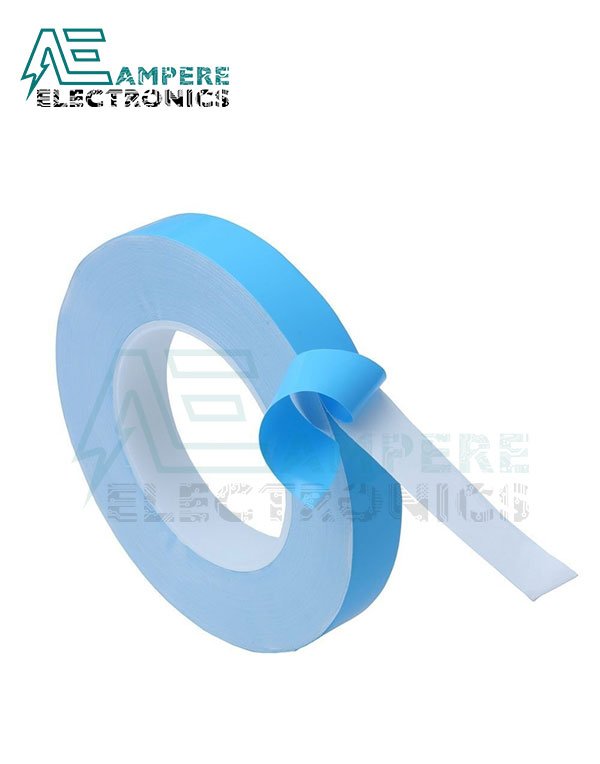 12mm Blue Thermal Double-Sided Tape - 25 Meter