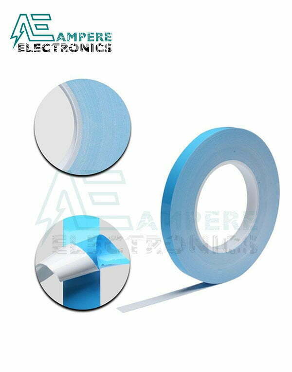12mm Blue Thermal Double-Sided Tape - 25 Meter