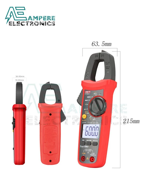 UT204 Plus Digital Clamp Meter 600A-600V | UNI-T