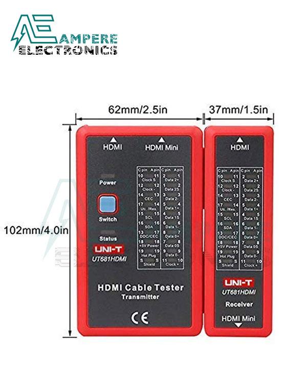 UT681C Cable Tester Network/Telephone Line Dual Tester | UNI-T