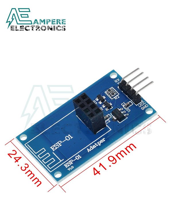 WIFI Serial Module ESP8266 Adapter Board (3.3V 5V)