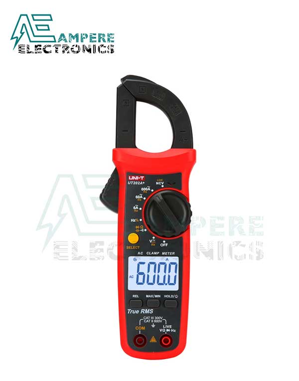 UT202A Plus Digital Clamp Meter 600A With True RMS