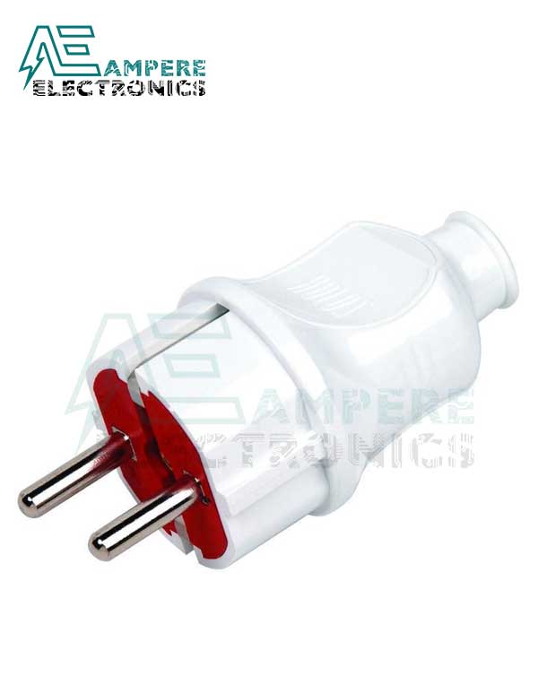 2pin Male Electrical Plug Connector 16A – 220V