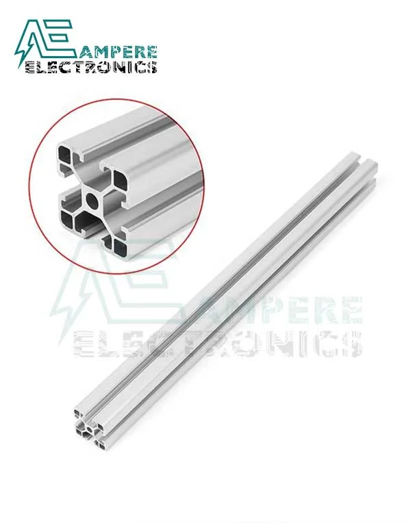 4040 T-Slot Aluminum Profile Extrusion (1M - Silver Anodized)