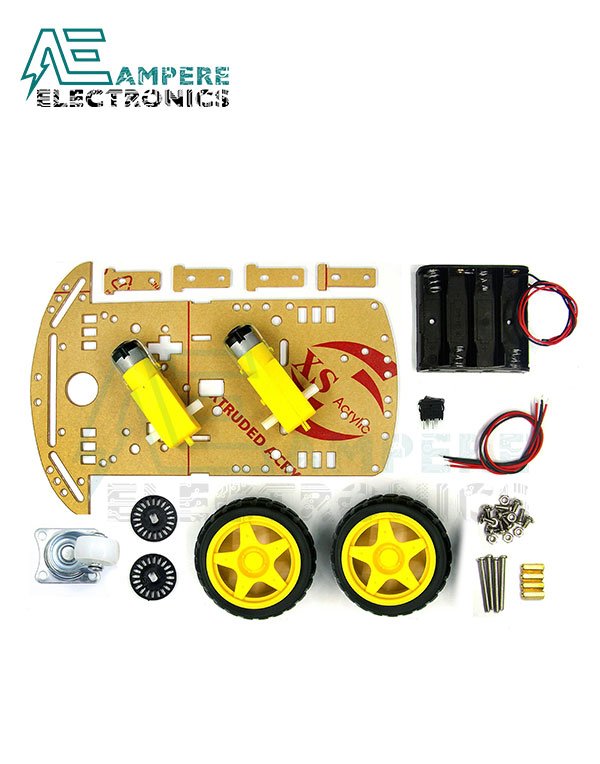 2WD Robot Car Chassis full Kit