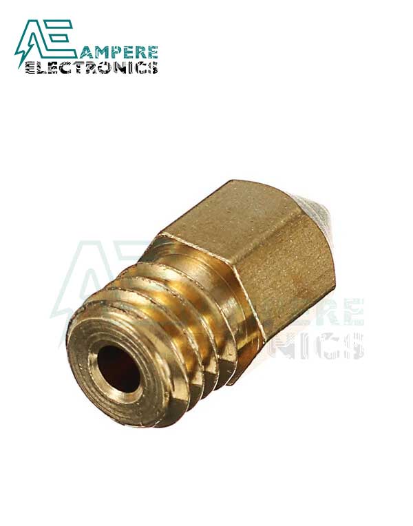 0.8mm MK8 Copper Nozzle For 1.75mm Filament
