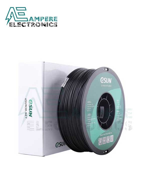 eSUN Black Color ABS+ Filament 1.75mm – 1kg/Roll