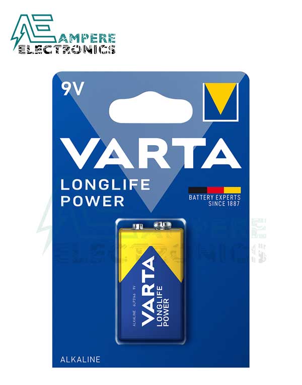 VARTA Alkaline Long Life 9V Battery