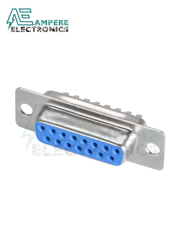 Female DB15 D-Sub Connector Solder Type