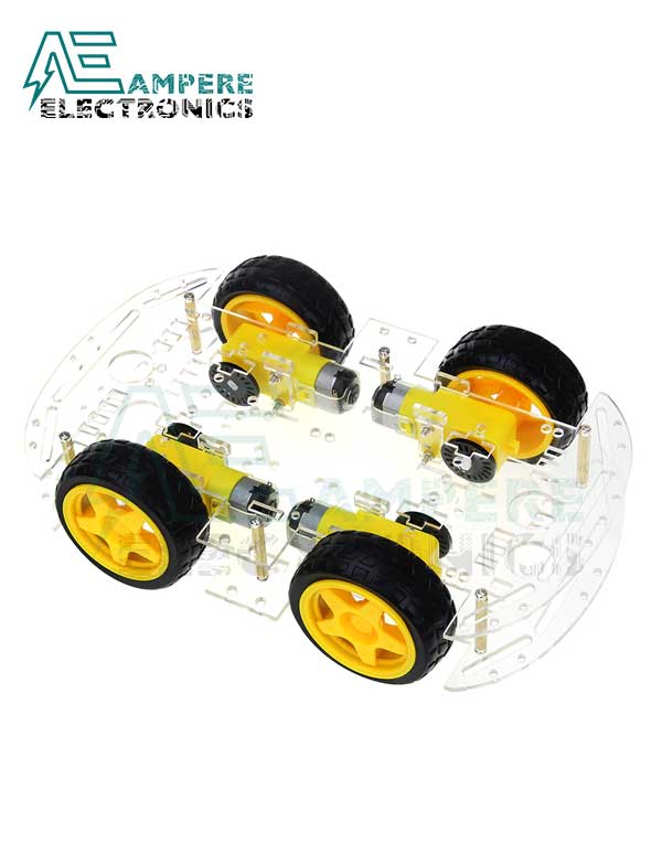 4WD Robot Car Kit – Double Layer