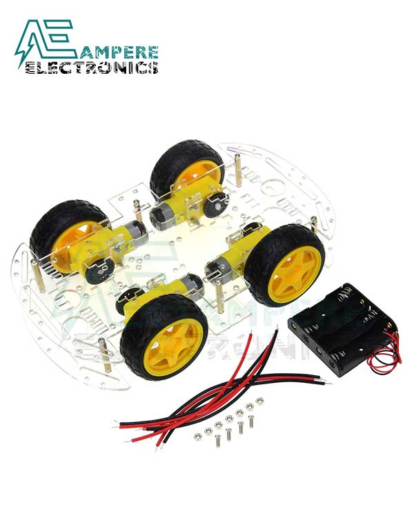 4WD Robot Car Kit – Double Layer